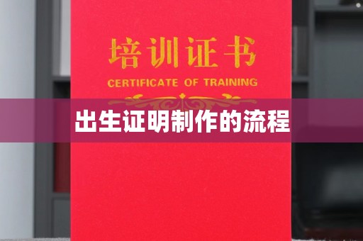 新田出生证明制作的流程